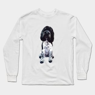 Cockapoo Cockerpoo Blue Roan Long Sleeve T-Shirt